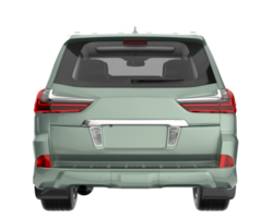 Realistic SUV isolated on transparent background. 3d rendering - illustration png