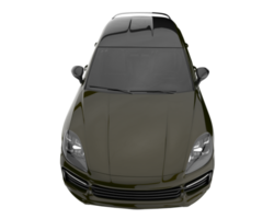 Realistic SUV isolated on transparent background. 3d rendering - illustration png