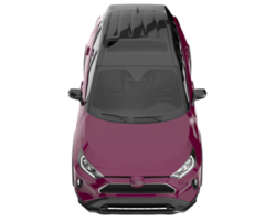 suv réaliste isolé sur fond transparent. rendu 3d - illustration png