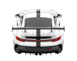 Sport car isolated on transparent background. 3d rendering - illustration png