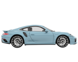 carro esporte isolado em fundo transparente. renderização 3D - ilustração png