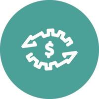 Cash Flow Vector Icon