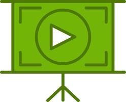 Video tutorial Vector Icon