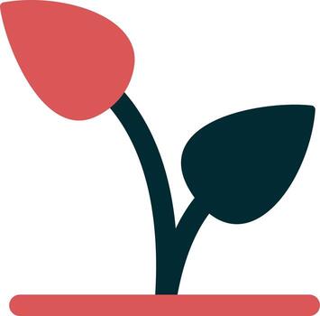 icono de vector de hoja