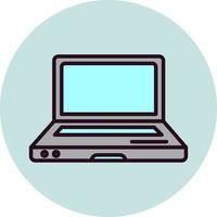 icono de vector de laptop