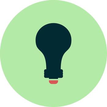 icono de vector de solución