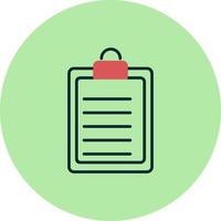 Clipboard Vector Icon