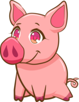 Schwein PNG-Grafik-Clipart-Design png