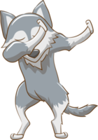 wolf deppen PNG grafisch clip art ontwerp