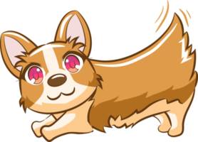 Corgi-PNG-Grafik-Clipart-Design png