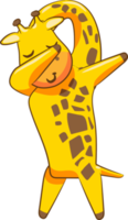 Giraffe png graphic clipart design