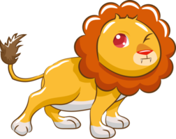 Lion png graphic clipart design