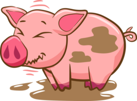 Schwein PNG-Grafik-Clipart-Design png