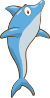 Dolphin png graphic clipart design