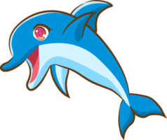 Dolphin png graphic clipart design