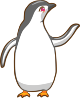 pinguino png grafico clipart design