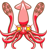 squid png graphic clipart design