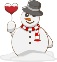 muñeco de nieve png gráfico clipart diseño