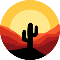 Cactus png graphic clipart design