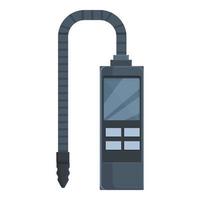 Accident gas detector icon cartoon vector. Portable equipment vector