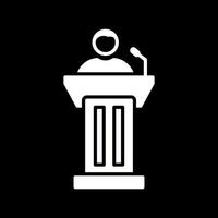 Podium Vector Icon