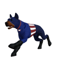 dog animal isolate 3d render png