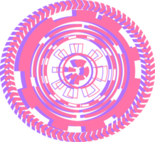 hud element trogen teknologi dekoration png