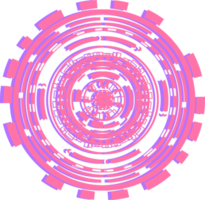 hud element trogen teknologi dekoration png