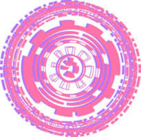 hud element trogen teknologi dekoration png