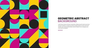 Geometric halftone graphic element line vector colorful shapes abstract mural background design banner dot