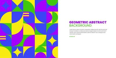Geometric halftone graphic element line vector colorful shapes abstract mural background design banner dot