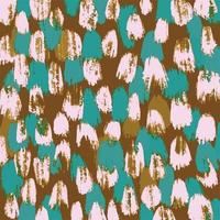 Brown, white, and turquoise colored blob decoration pattern vector background isolated on square template for social media template cover, paper and scarf textile print, poster, brochure, and backdrop