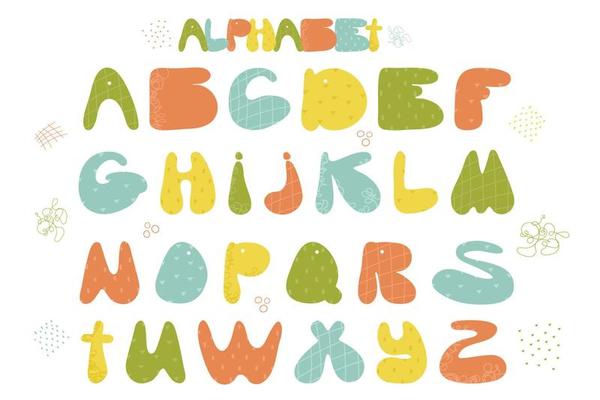 Print Alphabet Letters Vector Art, Icons, and Graphics for Free Download