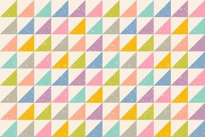 pattern with grunge abstract triangles vector