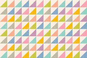 pattern with grunge abstract triangles vector