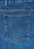 blue jeans back pocket, full frame photo