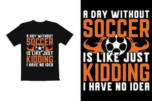 soccer t shirt design template vector