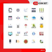 25 Creative Icons Modern Signs and Symbols of nature user medical interface header Editable Vector Design Elements