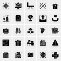 25 Universal Business Icons Vector Creative Icon Illustration to use in web and Mobile Related project