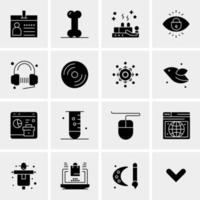 16 Business Universal Icons Vector Creative Icon Illustration to use in web and Mobile Related project