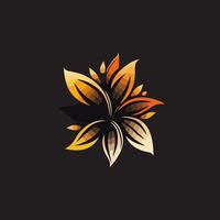 Flower Symbol Tree Flower Logo Symbol - Business Logo Elegant Element for Brand - Company Plant Abstract Symbols
