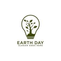 Earth Day. Vector concept for graphic and web design, logo design, business presentations, marketing and printed materials.