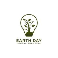 Earth Day. Vector concept for graphic and web design, logo design, business presentations, marketing and printed materials.