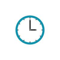 icono de reloj logo vector