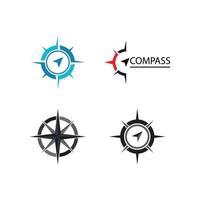 Compass Logo Template vector