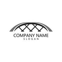 Bridge Logo Template vector