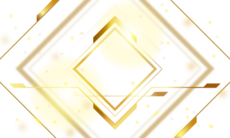 abstract golden luxury frame png