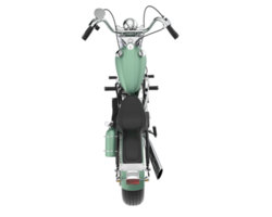 Motorrad isoliert auf transparentem Hintergrund. 3D-Rendering - Abbildung png