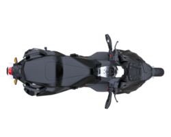 motocicleta isolada em fundo transparente. renderização 3D - ilustração png