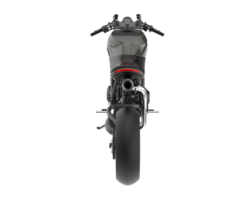 Motorcycle isolated on transparent background. 3d rendering - illustration png